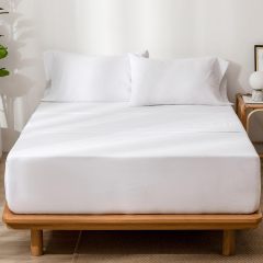 1   MooMee Bedding Sheet Set 100% Washed Cotton Linen Like Textured Breathable Durable Soft Comfy (Dark Grey, King)