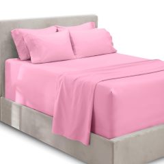 1Extra Deep Pocket King Size Sheets Sets - Fits Mattress 18-24 Inches Deep - Extra Deep Pocket Sheets - 6 Piece King Size Sheets - King Sheets Deep Pocket - Grey Sheets