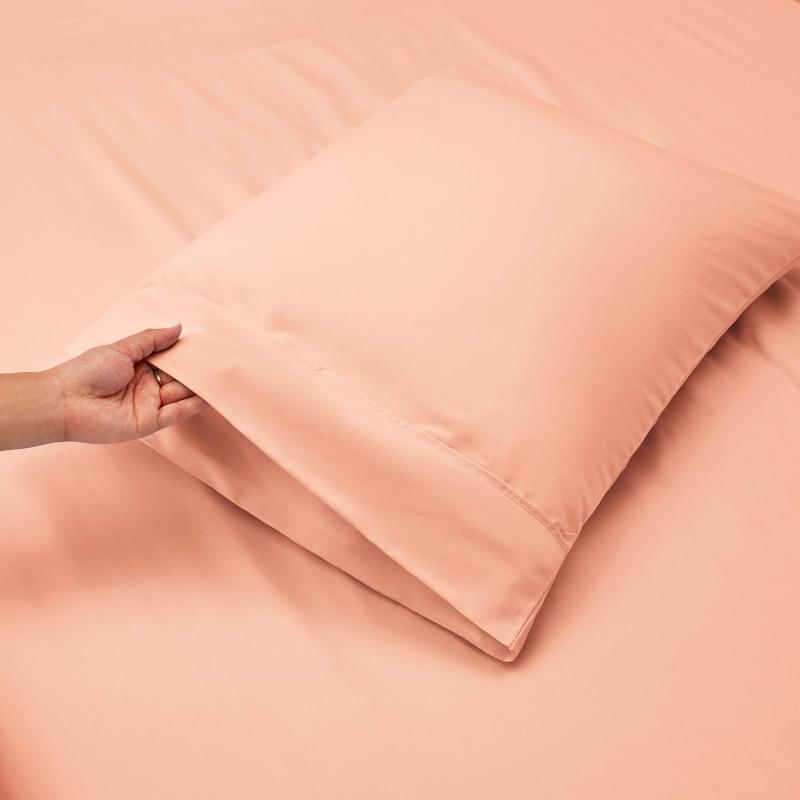 1Extra Deep Pocket King Size Sheets Sets - Fits Mattress 18-24 Inches Deep - Extra Deep Pocket Sheets - 6 Piece King Size Sheets - King Sheets Deep Pocket - Grey Sheets