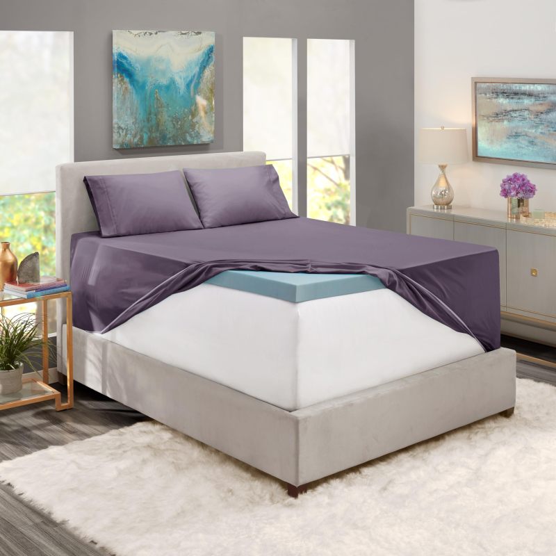 1Extra Deep Pocket King Size Sheets Sets - Fits Mattress 18-24 Inches Deep - Extra Deep Pocket Sheets - 6 Piece King Size Sheets - King Sheets Deep Pocket - Grey Sheets