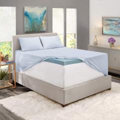1Extra Deep Pocket King Size Sheets Sets - Fits Mattress 18-24 Inches Deep - Extra Deep Pocket Sheets - 6 Piece King Size Sheets - King Sheets Deep Pocket - Grey Sheets