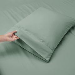 1Extra Deep Pocket King Size Sheets Sets - Fits Mattress 18-24 Inches Deep - Extra Deep Pocket Sheets - 6 Piece King Size Sheets - King Sheets Deep Pocket - Grey Sheets