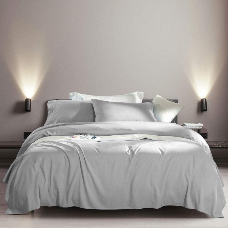 Bed Sheet Set Super Soft Microfiber 1800 Thread Count Luxury Egyptian Sheets Fit 18-24 Inch Deep Pocket Mattress Wrinkle-6 Piece (Dark Grey, Queen)