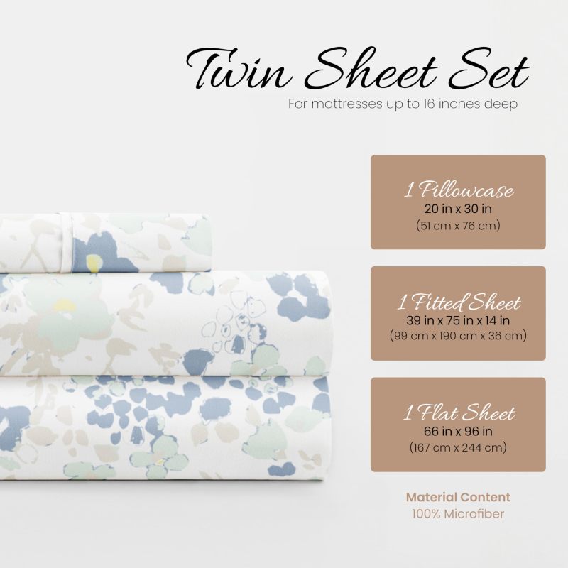 1   MooMee Bedding Sheet Set 100% Washed Cotton Linen Like Textured Breathable Durable Soft Comfy (Dark Grey, King)