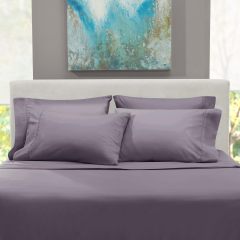 1Extra Deep Pocket King Size Sheets Sets - Fits Mattress 18-24 Inches Deep - Extra Deep Pocket Sheets - 6 Piece King Size Sheets - King Sheets Deep Pocket - Grey Sheets