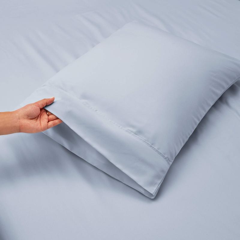1Extra Deep Pocket King Size Sheets Sets - Fits Mattress 18-24 Inches Deep - Extra Deep Pocket Sheets - 6 Piece King Size Sheets - King Sheets Deep Pocket - Grey Sheets
