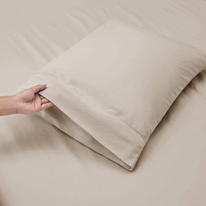 1Extra Deep Pocket King Size Sheets Sets - Fits Mattress 18-24 Inches Deep - Extra Deep Pocket Sheets - 6 Piece King Size Sheets - King Sheets Deep Pocket - Grey Sheets