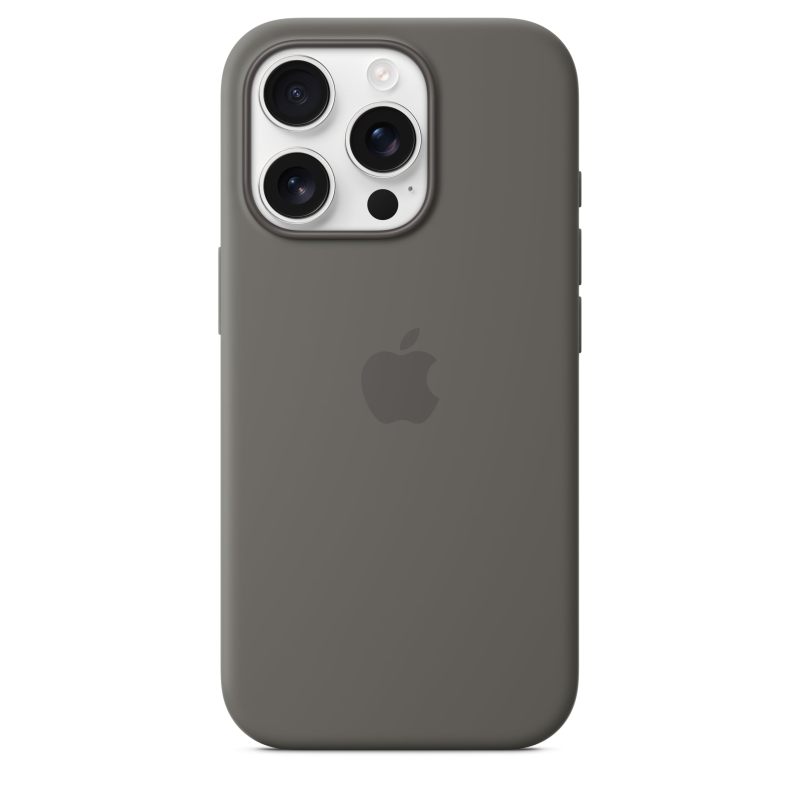 1Apple iPhone 16 Pro Silicone Case with MagSafe and Camera Control - Black ​​​​​​​
