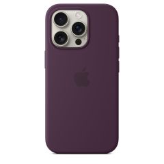 改Apple iPhone 16 Pro Silicone Case with MagSafe and Camera Control - Black ​​​​​​​
