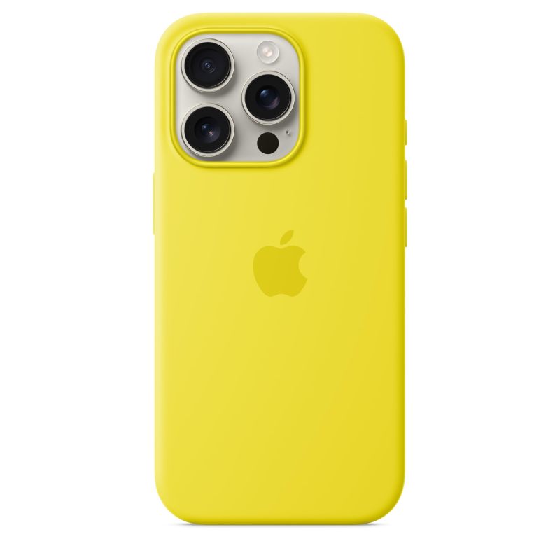 改Apple iPhone 16 Pro Silicone Case with MagSafe and Camera Control - Black ​​​​​​​