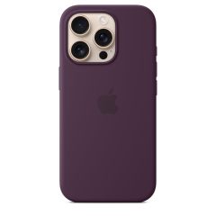 改Apple iPhone 16 Pro Silicone Case with MagSafe and Camera Control - Black ​​​​​​​