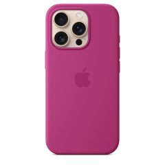 改Apple iPhone 16 Pro Silicone Case with MagSafe and Camera Control - Black ​​​​​​​