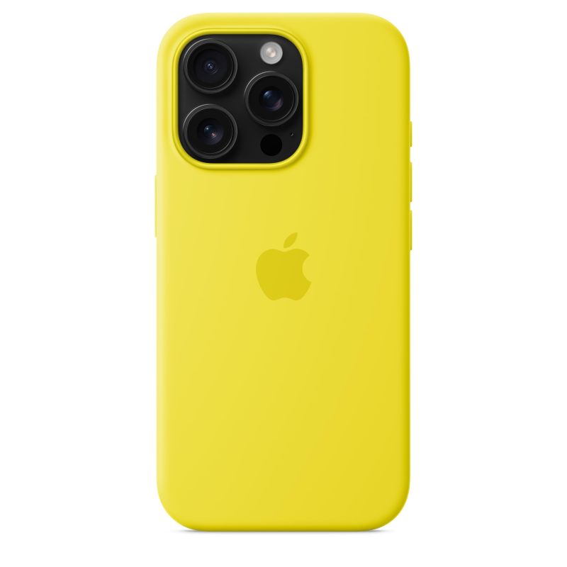 改Apple iPhone 16 Pro Silicone Case with MagSafe and Camera Control - Black ​​​​​​​
