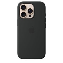 1Apple iPhone 16 Pro Silicone Case with MagSafe and Camera Control - Black ​​​​​​​