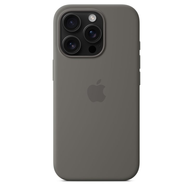 1Apple iPhone 16 Pro Silicone Case with MagSafe and Camera Control - Black ​​​​​​​