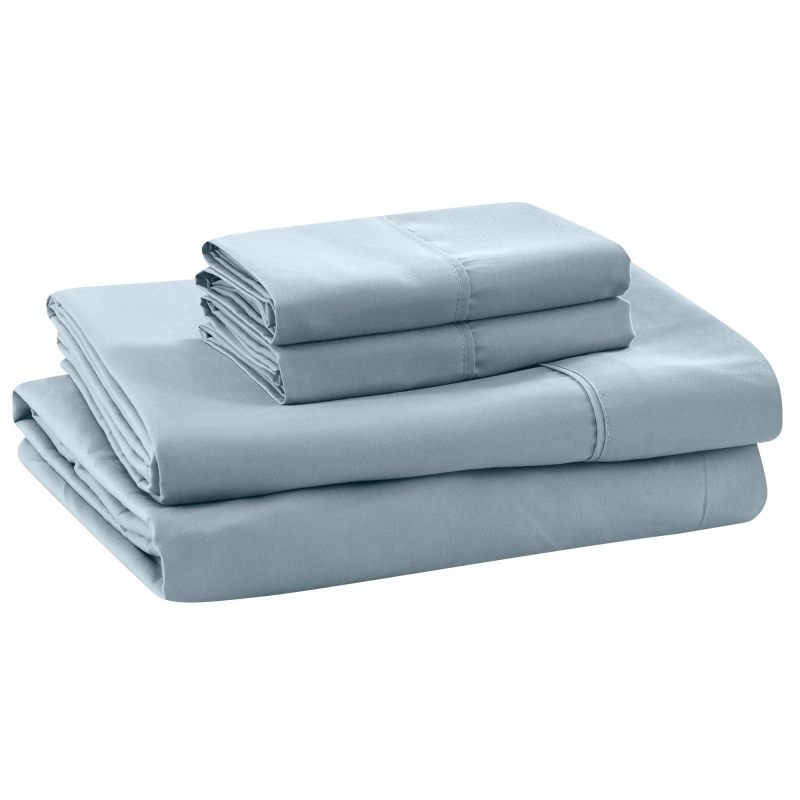 1    Modern Threads Silky Soft Microfiber and Wrinkle Free Sheets - Luxurious Microfiber Bed Sheets Includes Flat Sheet, Fitted Sheet with Deep Pockets, & Pillowcases Ivory, Full
