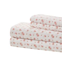 1    Modern Threads Silky Soft Microfiber and Wrinkle Free Sheets - Luxurious Microfiber Bed Sheets Includes Flat Sheet, Fitted Sheet with Deep Pockets, & Pillowcases Ivory, Full