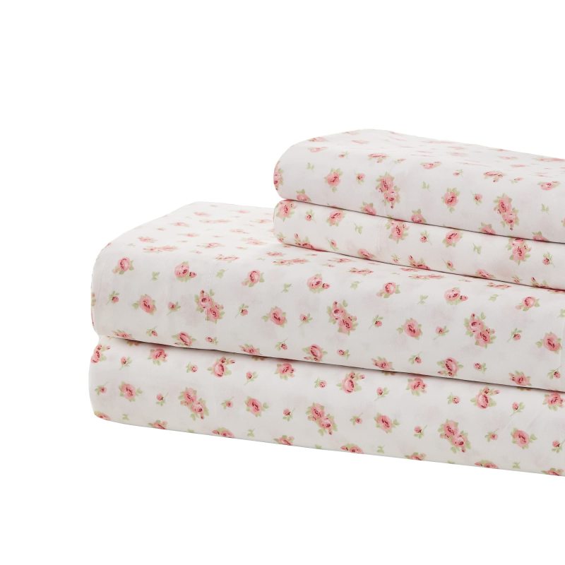 1    Modern Threads Silky Soft Microfiber and Wrinkle Free Sheets - Luxurious Microfiber Bed Sheets Includes Flat Sheet, Fitted Sheet with Deep Pockets, & Pillowcases Ivory, Full