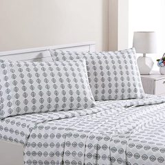 1    Modern Threads Silky Soft Microfiber and Wrinkle Free Sheets - Luxurious Microfiber Bed Sheets Includes Flat Sheet, Fitted Sheet with Deep Pockets, & Pillowcases Ivory, Full