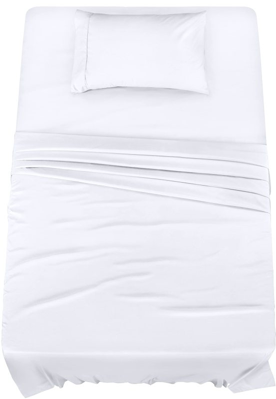 改Utopia Bedding Queen Bed Sheets Set - 4 Piece Bedding - Brushed Microfiber - Shrinkage and Fade Resistant - Easy Care (Queen, Grey)