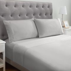 改Modern Threads Silky Soft Microfiber and Wrinkle Free Sheets - Luxurious Microfiber Bed Sheets Includes Flat Sheet, Fitted Sheet with Deep Pockets, &amp; Pillowcases Ivory, Full