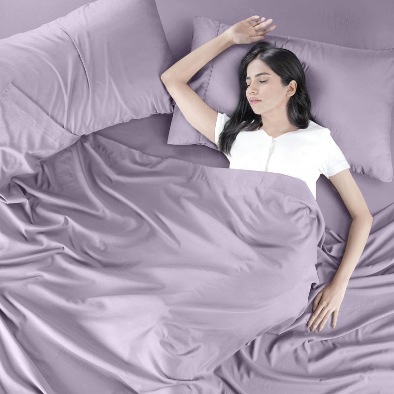 Queen Bed Sheets Set - 4 Piece Bedding - Brushed Microfiber - Shrinkage and Fade Resistant - Easy Care (Queen, Grey)