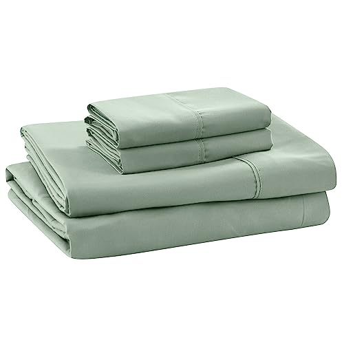 1    Modern Threads Silky Soft Microfiber and Wrinkle Free Sheets - Luxurious Microfiber Bed Sheets Includes Flat Sheet, Fitted Sheet with Deep Pockets, & Pillowcases Ivory, Full