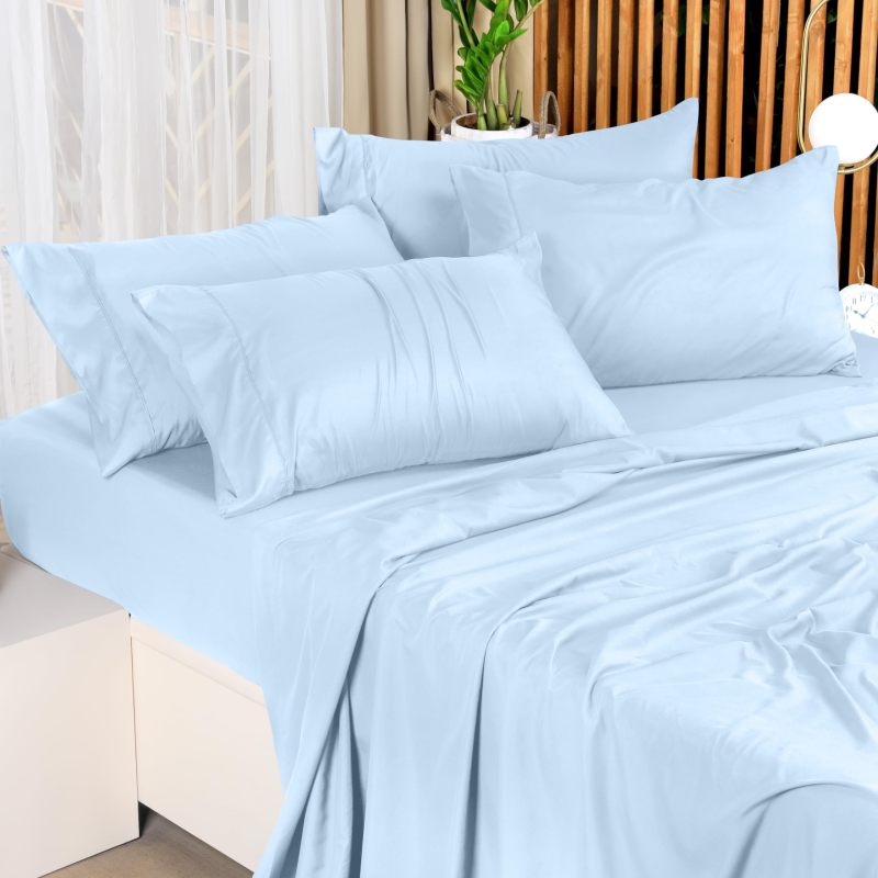 Queen Bed Sheets Set - 4 Piece Bedding - Brushed Microfiber - Shrinkage and Fade Resistant - Easy Care (Queen, Grey)