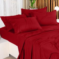 Queen Bed Sheets Set - 4 Piece Bedding - Brushed Microfiber - Shrinkage and Fade Resistant - Easy Care (Queen, Grey)