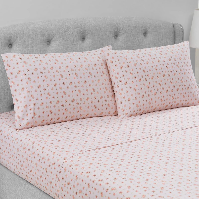 1    Modern Threads Silky Soft Microfiber and Wrinkle Free Sheets - Luxurious Microfiber Bed Sheets Includes Flat Sheet, Fitted Sheet with Deep Pockets, & Pillowcases Ivory, Full