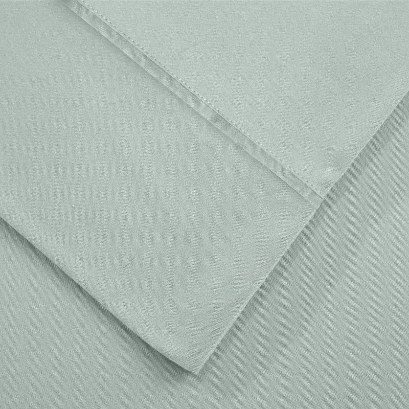 1    Modern Threads Silky Soft Microfiber and Wrinkle Free Sheets - Luxurious Microfiber Bed Sheets Includes Flat Sheet, Fitted Sheet with Deep Pockets, & Pillowcases Ivory, Full