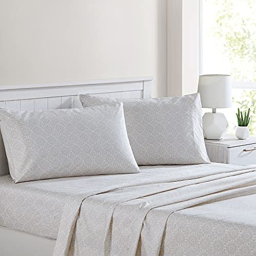 1    Modern Threads Silky Soft Microfiber and Wrinkle Free Sheets - Luxurious Microfiber Bed Sheets Includes Flat Sheet, Fitted Sheet with Deep Pockets, & Pillowcases Ivory, Full