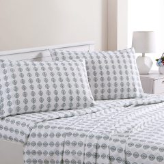 1    Modern Threads Silky Soft Microfiber and Wrinkle Free Sheets - Luxurious Microfiber Bed Sheets Includes Flat Sheet, Fitted Sheet with Deep Pockets, & Pillowcases Ivory, Full
