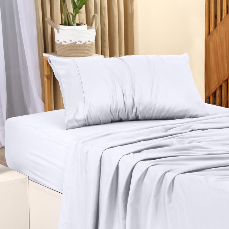 改Utopia Bedding Queen Bed Sheets Set - 4 Piece Bedding - Brushed Microfiber - Shrinkage and Fade Resistant - Easy Care (Queen, Grey)