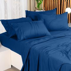 Queen Bed Sheets Set - 4 Piece Bedding - Brushed Microfiber - Shrinkage and Fade Resistant - Easy Care (Queen, Grey)