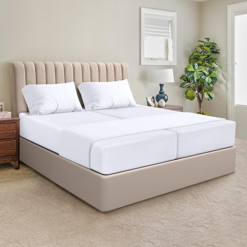 Queen Bed Sheets Set - 4 Piece Bedding - Brushed Microfiber - Shrinkage and Fade Resistant - Easy Care (Queen, Grey)