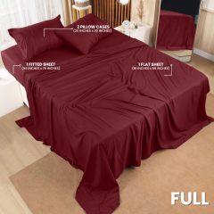 改Utopia Bedding Queen Bed Sheets Set - 4 Piece Bedding - Brushed Microfiber - Shrinkage and Fade Resistant - Easy Care (Queen, Grey)