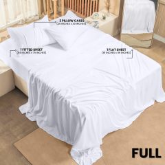 Queen Bed Sheets Set - 4 Piece Bedding - Brushed Microfiber - Shrinkage and Fade Resistant - Easy Care (Queen, Grey)