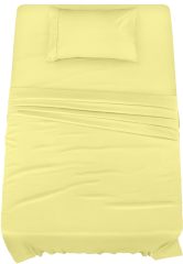 Queen Bed Sheets Set - 4 Piece Bedding - Brushed Microfiber - Shrinkage and Fade Resistant - Easy Care (Queen, Grey)