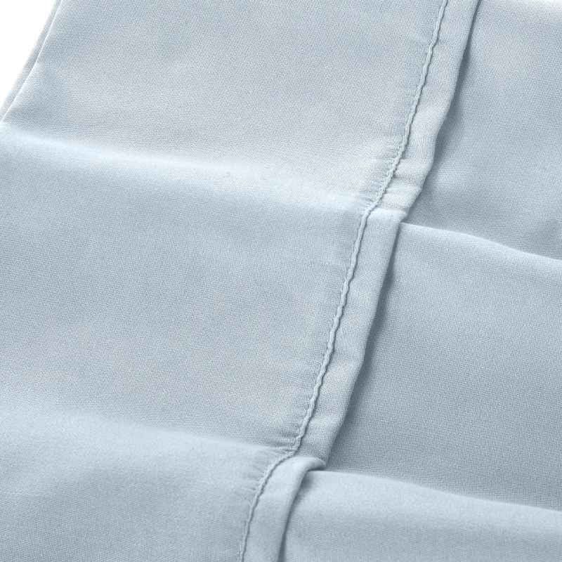 1    Modern Threads Silky Soft Microfiber and Wrinkle Free Sheets - Luxurious Microfiber Bed Sheets Includes Flat Sheet, Fitted Sheet with Deep Pockets, & Pillowcases Ivory, Full