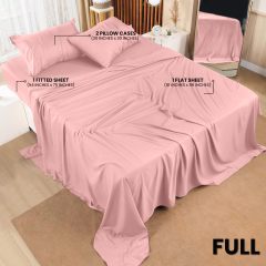 Queen Bed Sheets Set - 4 Piece Bedding - Brushed Microfiber - Shrinkage and Fade Resistant - Easy Care (Queen, Grey)