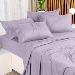 Queen Bed Sheets Set - 4 Piece Bedding - Brushed Microfiber - Shrinkage and Fade Resistant - Easy Care (Queen, Grey)
