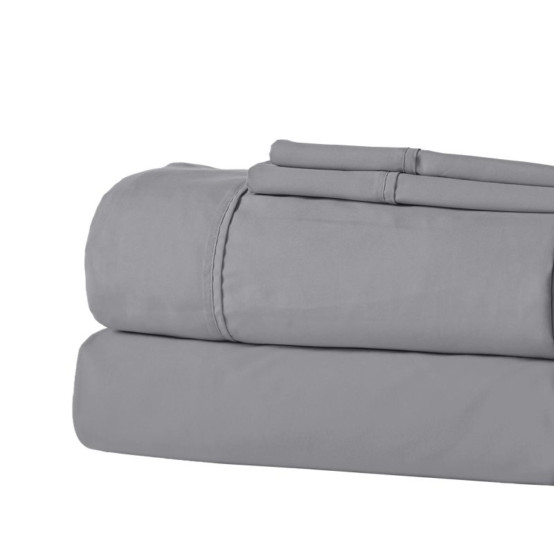 1    Modern Threads Silky Soft Microfiber and Wrinkle Free Sheets - Luxurious Microfiber Bed Sheets Includes Flat Sheet, Fitted Sheet with Deep Pockets, & Pillowcases Ivory, Full