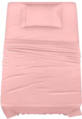 Queen Bed Sheets Set - 4 Piece Bedding - Brushed Microfiber - Shrinkage and Fade Resistant - Easy Care (Queen, Grey)