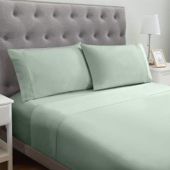 1    Modern Threads Silky Soft Microfiber and Wrinkle Free Sheets - Luxurious Microfiber Bed Sheets Includes Flat Sheet, Fitted Sheet with Deep Pockets, & Pillowcases Ivory, Full