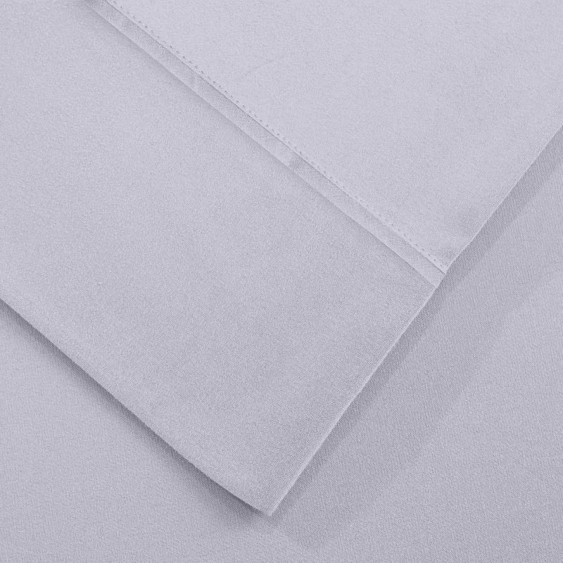 1    Modern Threads Silky Soft Microfiber and Wrinkle Free Sheets - Luxurious Microfiber Bed Sheets Includes Flat Sheet, Fitted Sheet with Deep Pockets, & Pillowcases Ivory, Full