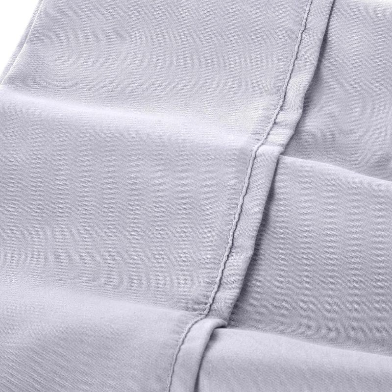 1    Modern Threads Silky Soft Microfiber and Wrinkle Free Sheets - Luxurious Microfiber Bed Sheets Includes Flat Sheet, Fitted Sheet with Deep Pockets, & Pillowcases Ivory, Full
