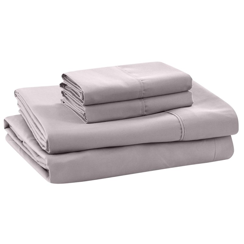 1    Modern Threads Silky Soft Microfiber and Wrinkle Free Sheets - Luxurious Microfiber Bed Sheets Includes Flat Sheet, Fitted Sheet with Deep Pockets, & Pillowcases Ivory, Full