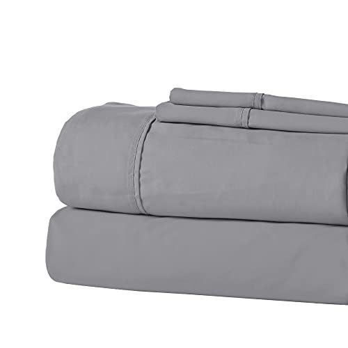 1    Modern Threads Silky Soft Microfiber and Wrinkle Free Sheets - Luxurious Microfiber Bed Sheets Includes Flat Sheet, Fitted Sheet with Deep Pockets, & Pillowcases Ivory, Full