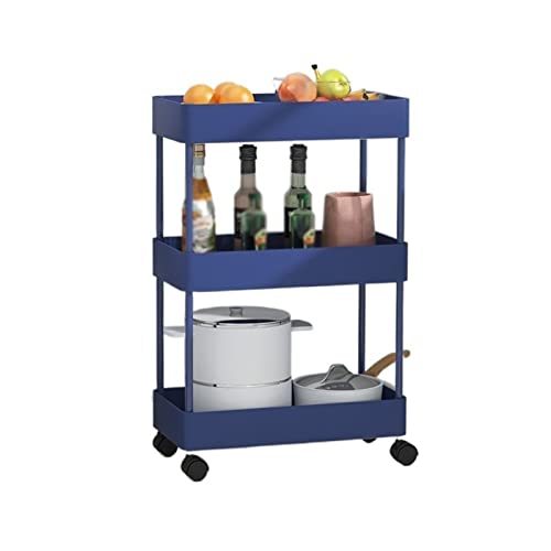 Kitchen Storage Kitchen Rack Floor-to-Ceiling Multi-Layer Removable Gap Storage Rack Daily Household Space-Saving Storage Rack Closet Shelves